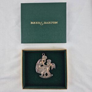 Vintage Winterthur Reed & Barton Silver Plated Mother and Child Ornament.